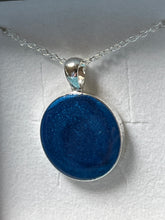 Load image into Gallery viewer, Mini deep blue/violet pendant