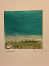 Load image into Gallery viewer, Sea Grass - Mixed Media Textile Sea Study - 290x290mm
