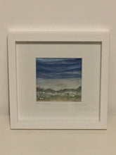 Load image into Gallery viewer, Sea Stones - Mixed Media Textile Sea Study - 29x29cm