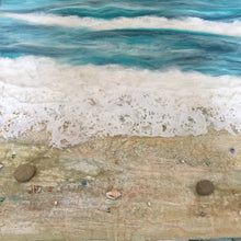 Load image into Gallery viewer, Shoreline Collection- Table Lamp in Sea Stones