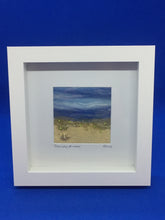 Load image into Gallery viewer, Mini Textile Art - 'Sandy Shore'