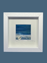 Load image into Gallery viewer, Oyster Pearl - Mini Textile Art
