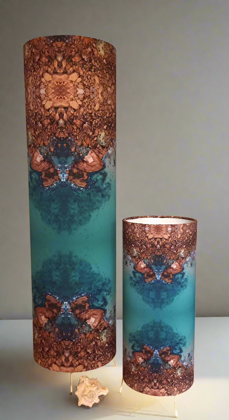 Shoreline Collection - Floor Lamp in 'Pebbles'