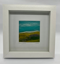 Load image into Gallery viewer, Mini textile art - Sea View
