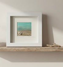 Load image into Gallery viewer, Sandycove - Sea inspired Textile Art (Mini)
