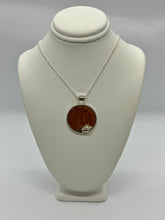 Load image into Gallery viewer, Sea Inspired Jewellery- Sand coloured small pendant with seashell
