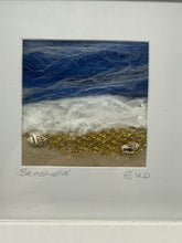 Load image into Gallery viewer, Mini Textile Art - Seashells
