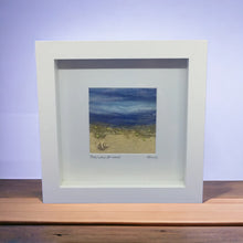 Load image into Gallery viewer, &#39;Sandy Shore&#39; - Mini Textile Sea Study
