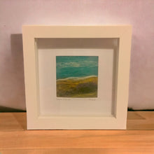 Load image into Gallery viewer, Mini Textile Art - ‘Sea View’
