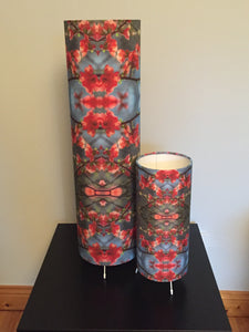 Table Lamp in 'Red Blossom'